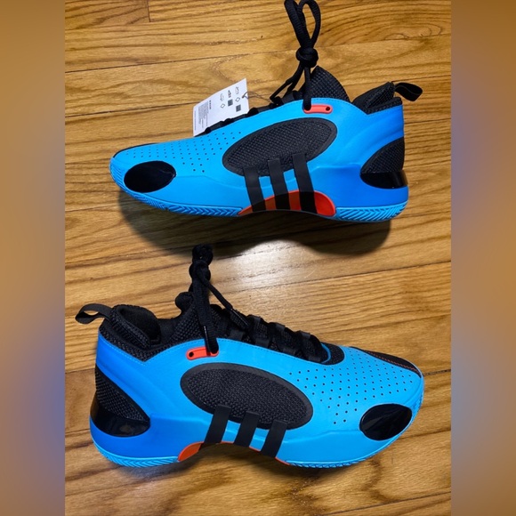 Adidas Don Issue 5 Bright Cyan Black Blue Rush Men’s Sz New No Box! - Picture 4 of 6